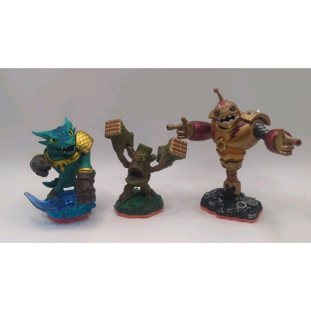 Skylanders Activision Figures Lot Of 3 Good Condition Untested